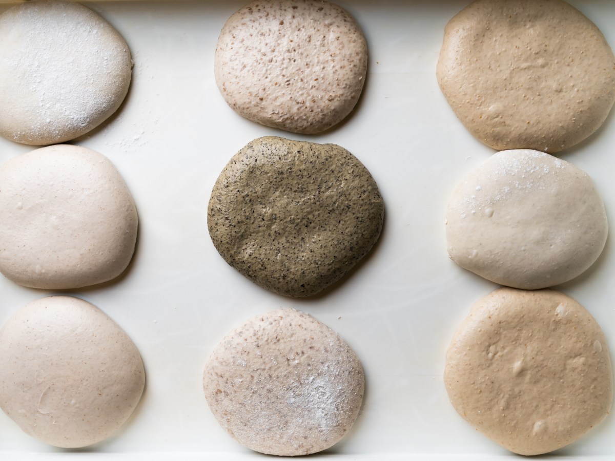 Different types of&nbsp;dough