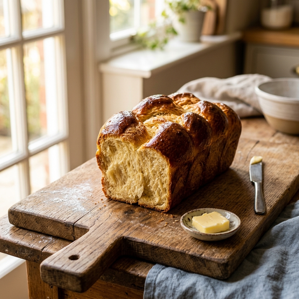 classic brioche bread