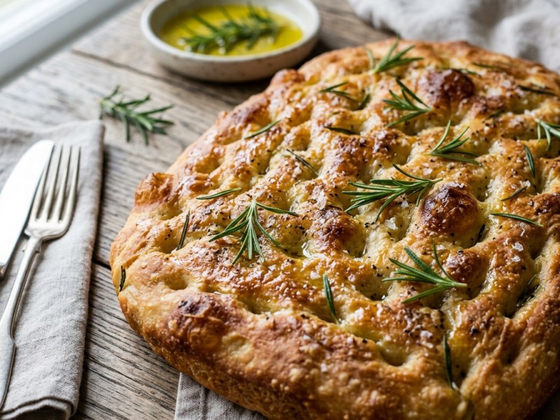 The Art of the Perfect Focaccia: A Beginner’s Guide to Golden, Dimpled&nbsp;Bliss