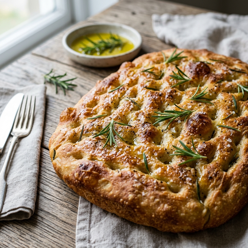 The Art of the Perfect Focaccia: A Beginner’s Guide to Golden, Dimpled&nbsp;Bliss